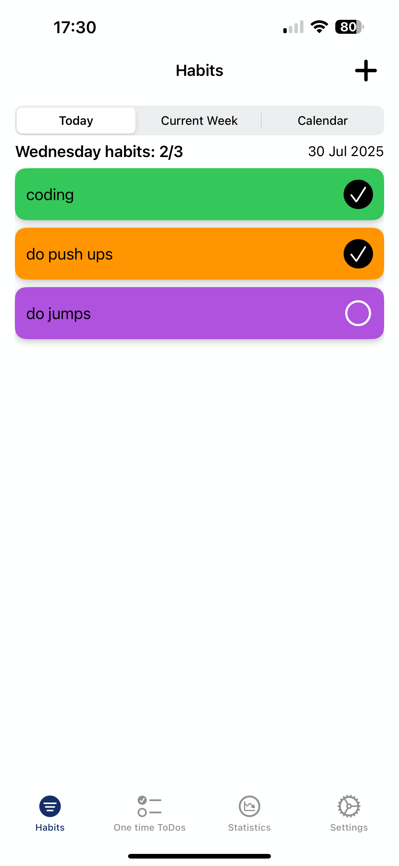 HabitsFlow screenshot 1